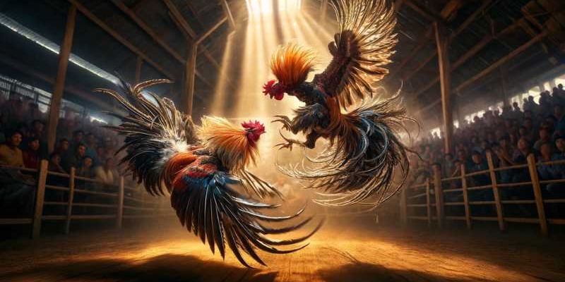 Trực tiếp đá gà cựa tròn cực vui nhộn